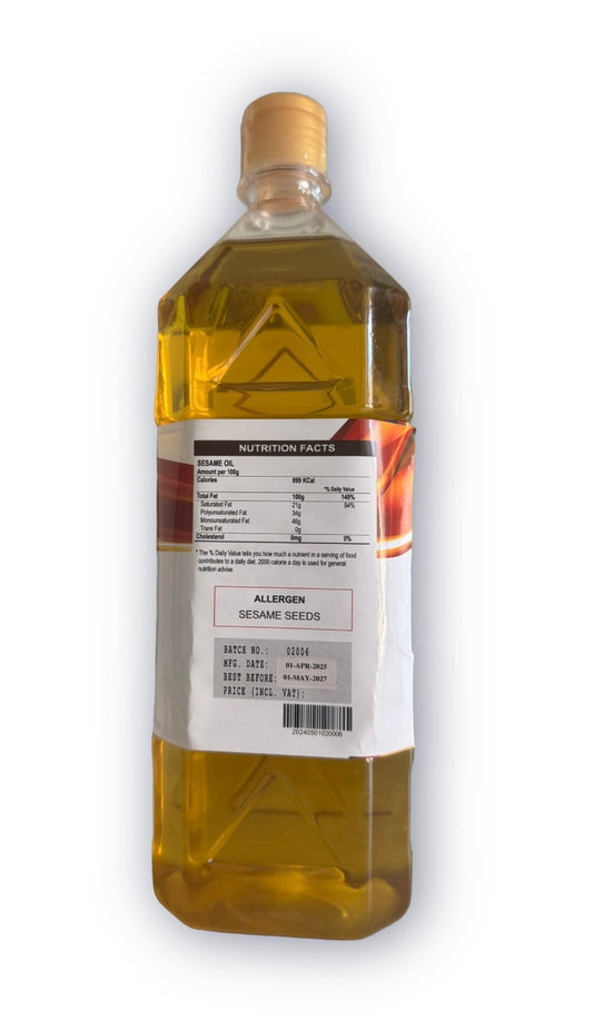 Nalla Maharaja Wood Pressed Sesame Oil - 1 litre