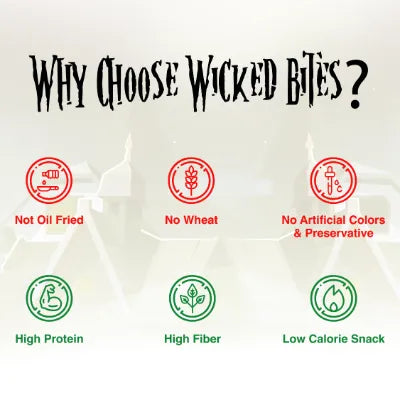 Wicked Bites Millet Tangy Tomato 30g