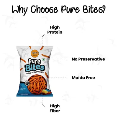 Pure Bites Millet Butter Murukku 125g