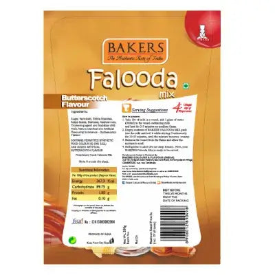 BAKERS FALOODA MIX BUTTERSCOTCH 200 g