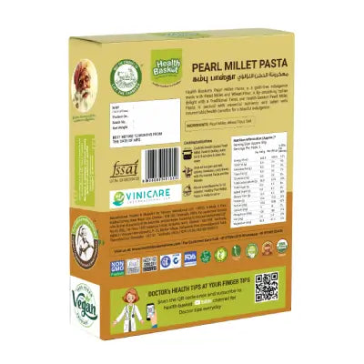Health Basket PEARL MILLET PASTA 90GMS