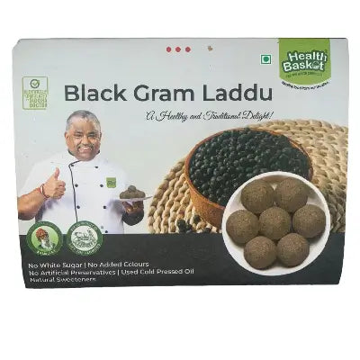 Health Basket Black Gram Laddu (6 Nos)