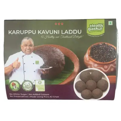 Health Basket Karuppu Kavuni Laddu (6 Nos)