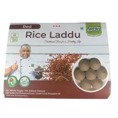 Health Basket Red Rice Laddu (6 Nos)