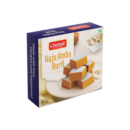 Chitale Bandhu Kaju Amba Burfi 250gms