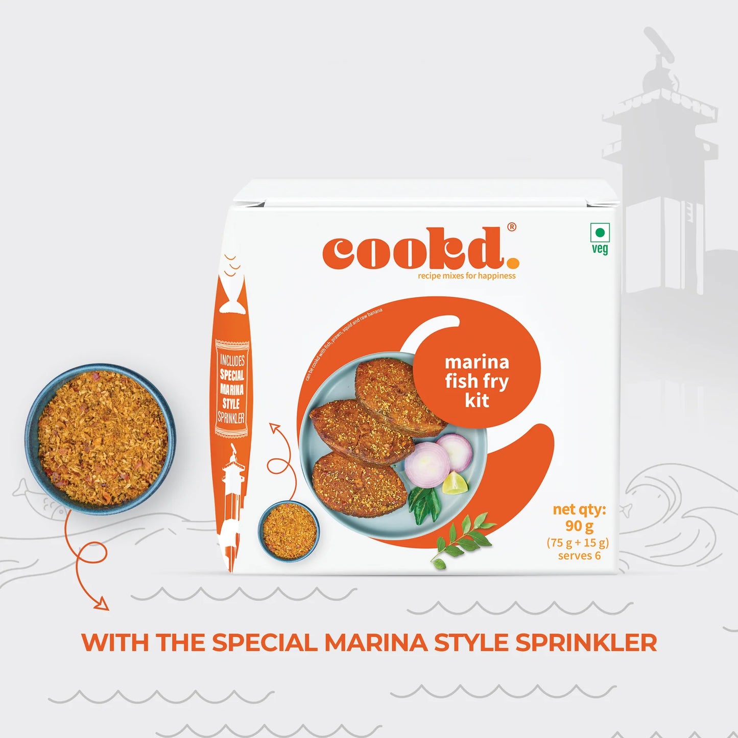 Cookd - Marina Fish Fry Kit