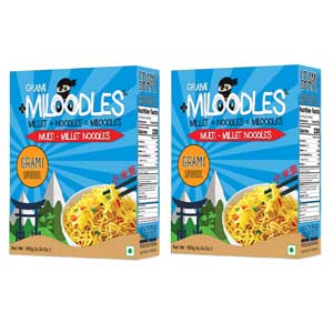 Grami Multi Millet Noodles – 180G (pack of 1)