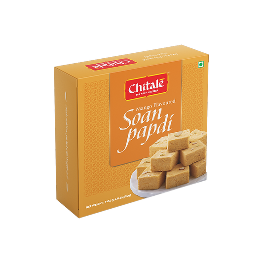 Chitale Bandhu Mango Flavoured Soanpapdi - 200 g