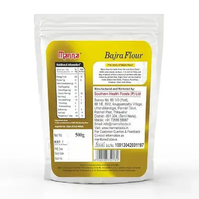 Manna Bajra Millet Flour-500g