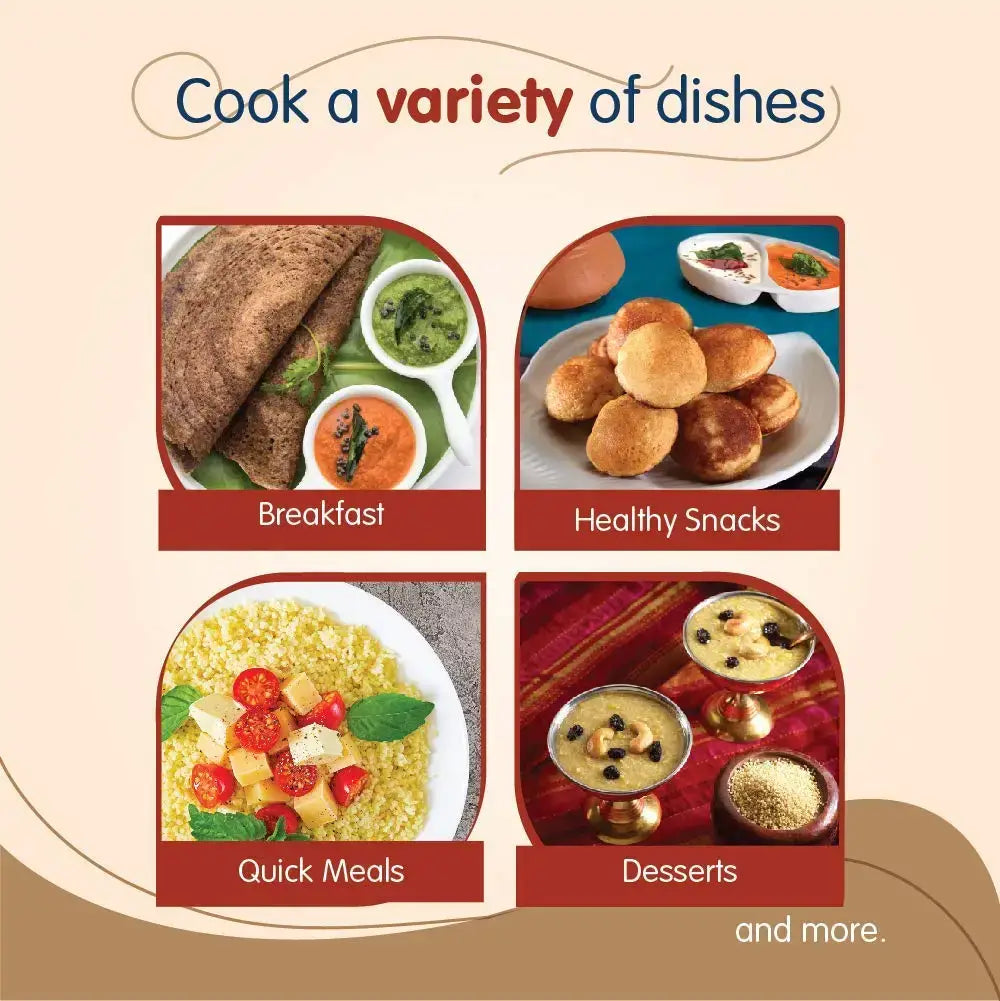 Manna Brown Top Millet 1kg (pack of 1)