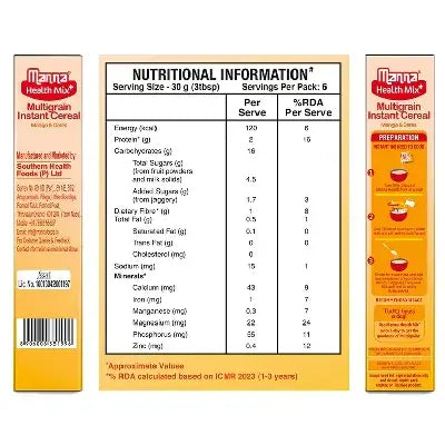 Manna Health Mix+Mango & Dates-200g (pack of 1)