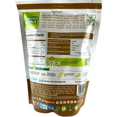Multi-Millet Fenugreek Leaves Roti Mix-500g