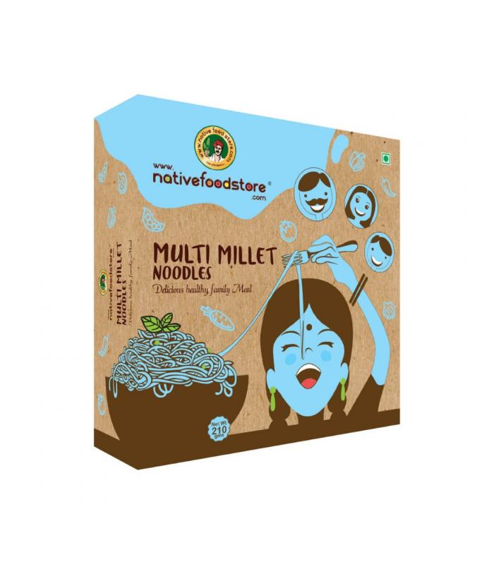 Native Food Store Millet Noodles 210G - Multi Millet