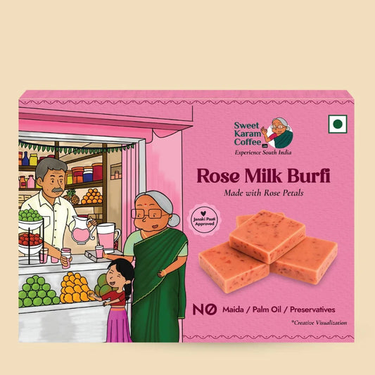 Sweet Karam Coffee's - Rose Burfi 100gms