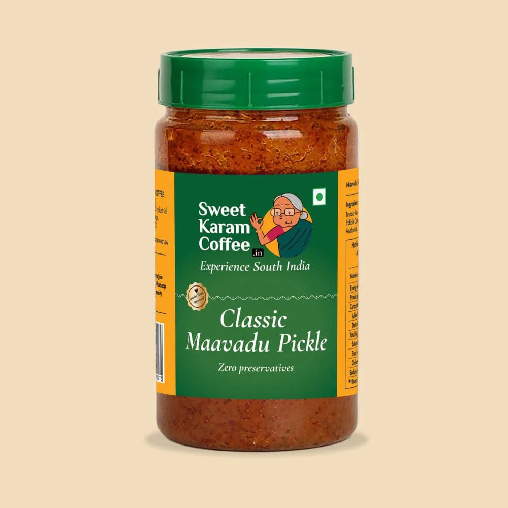Sweet Karam Coffee - Classic Maavadu Pickle 250gms