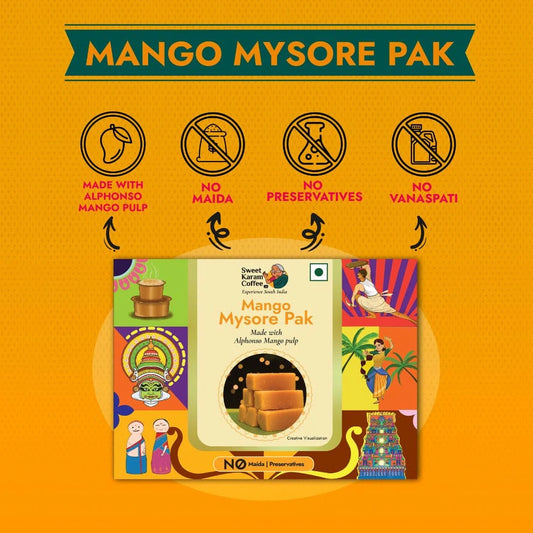 Sweet Karam Coffee's - Mango Mysorepak 100gms