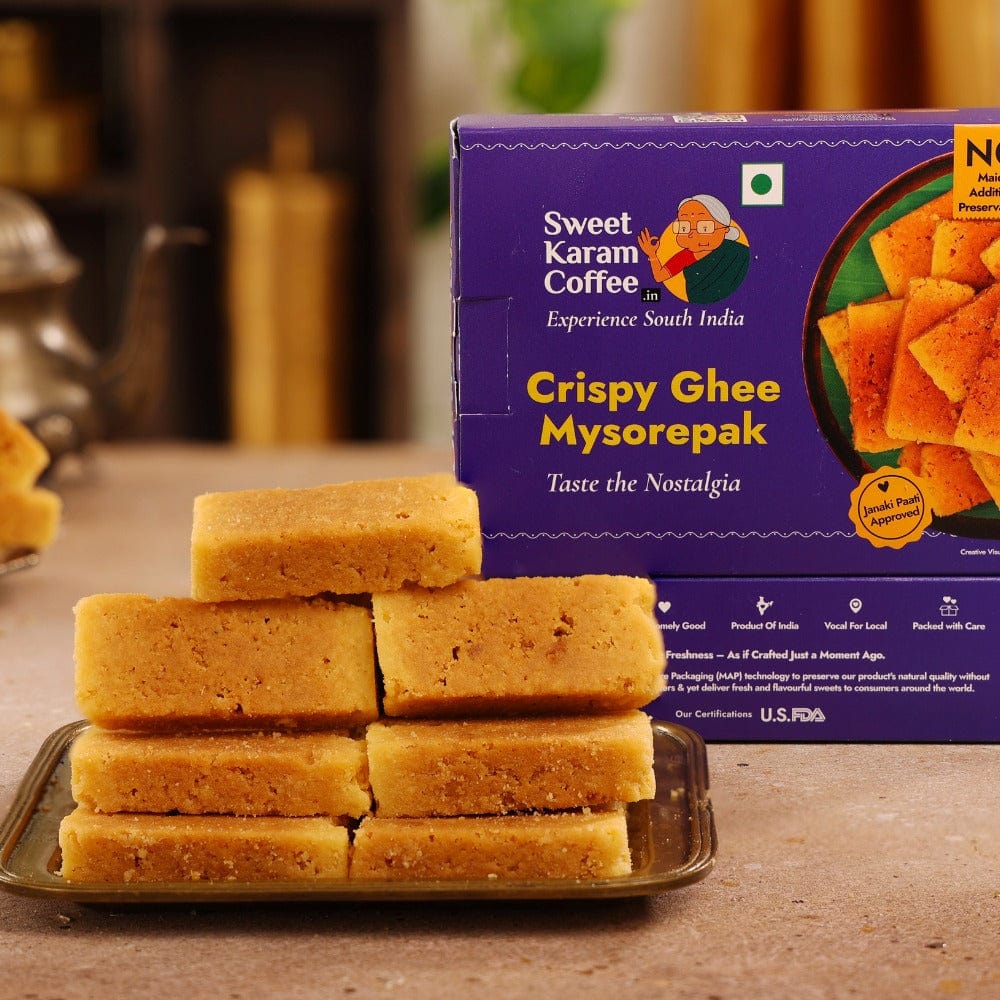 Sweet Karam Coffee's - Crispy Ghee Mysorepak 150gms
