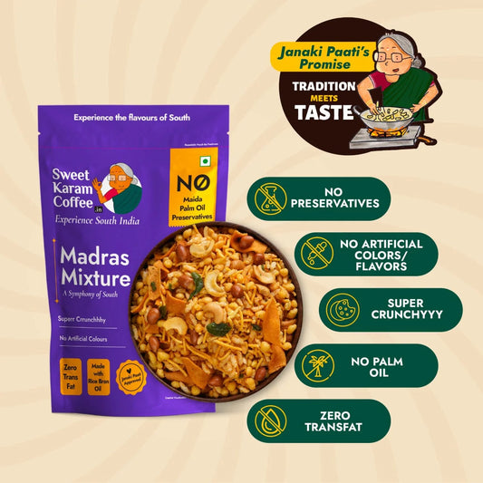 Sweet Karam Coffee's - Spl Madras Mixture 95gms