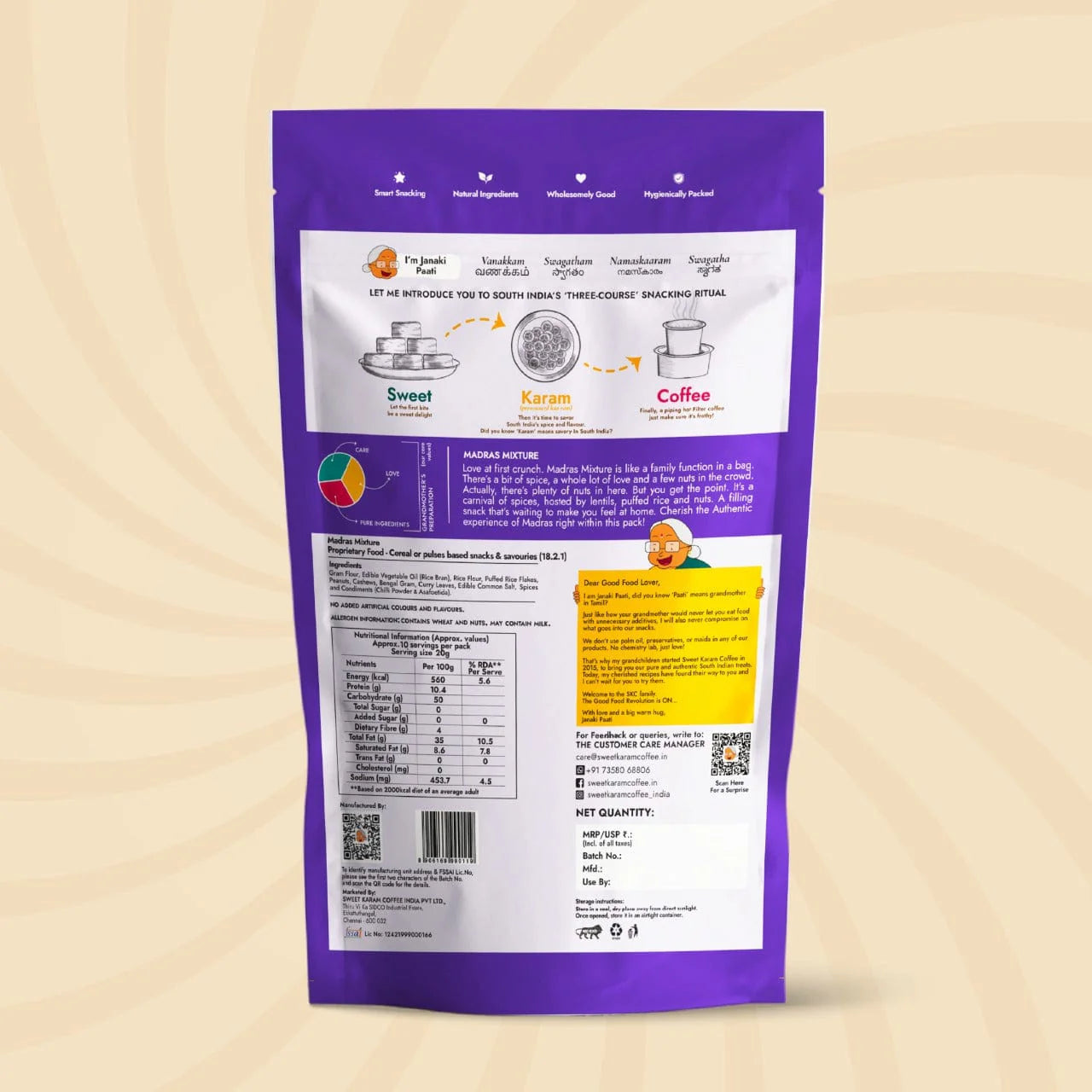 Sweet Karam Coffee's - Spl Madras Mixture 30gms