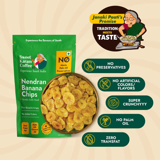 Sweet Karam Coffee's -Kerala Banana Chips 200gms