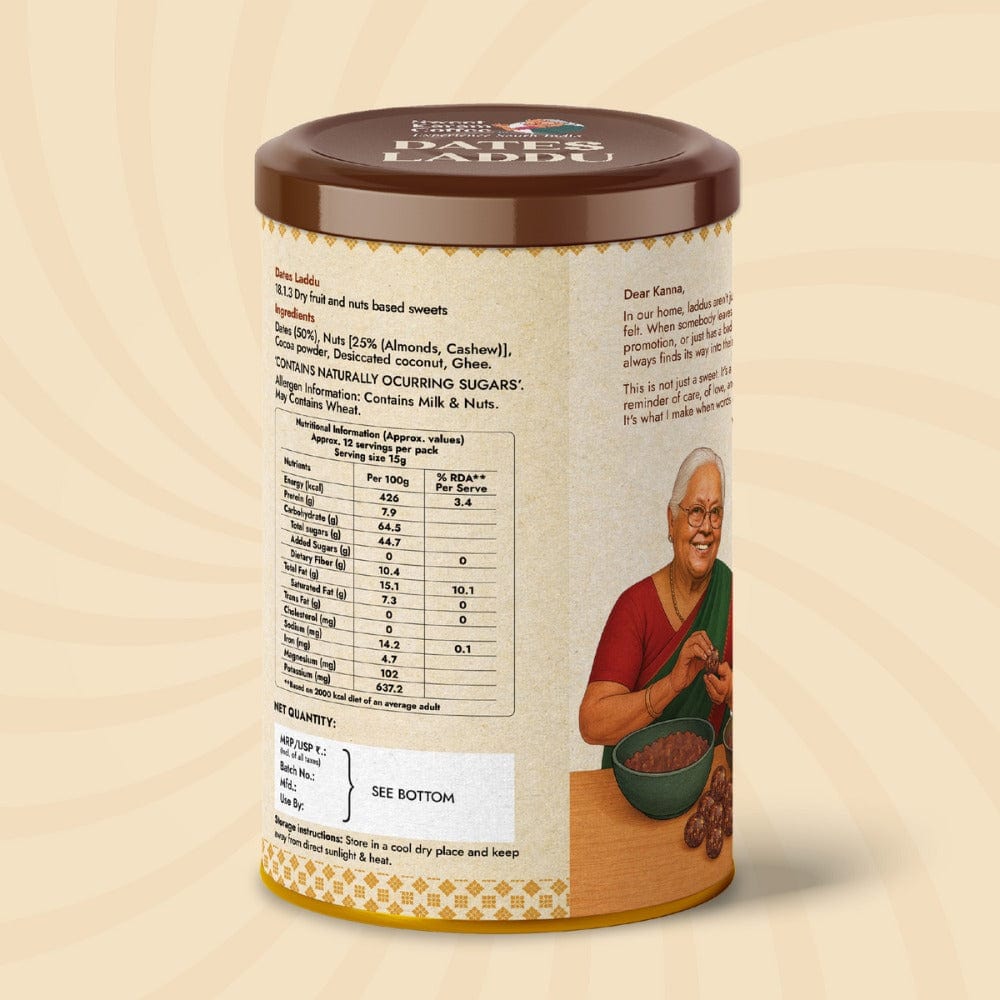 Sweet Karam Coffee's- Dates Laddu