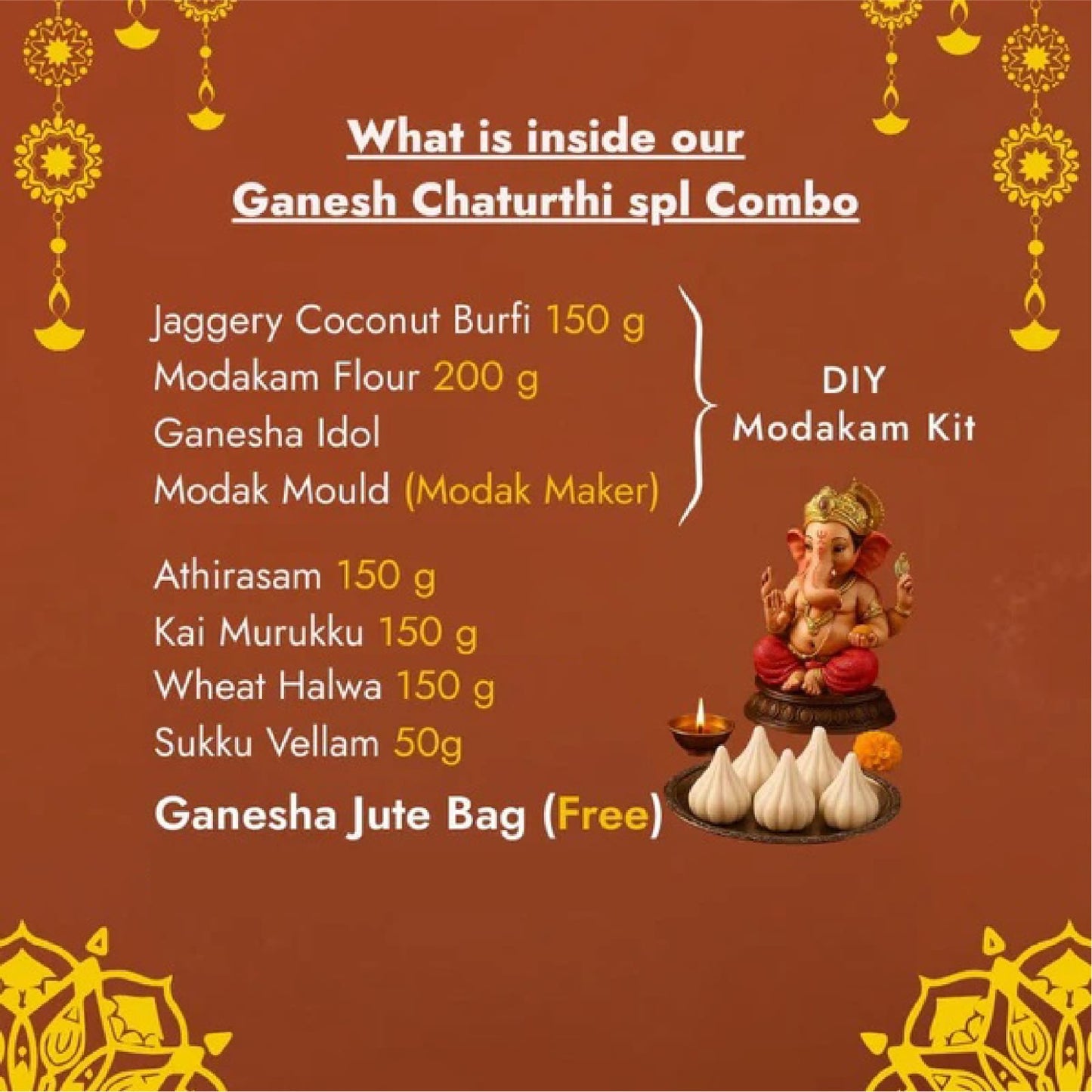 Sweet Karam Coffee's Ganesh Chaturthi Special Combo (PREORDER)