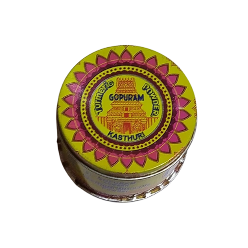 GOPURAM KASTURI MANJAL POWDER TIN 50G