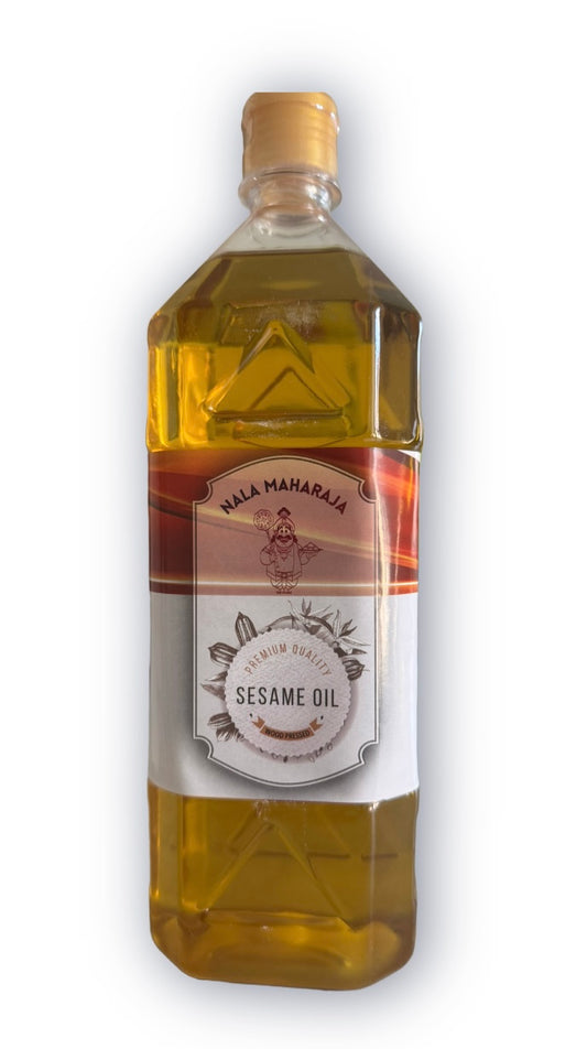 Nalla Maharaja Wood Pressed Sesame Oil - 1 litre