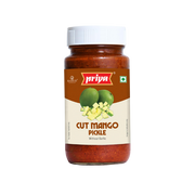 PRIYA CUT MANGO PICKLE (WITHOUT GARLIC) 300G