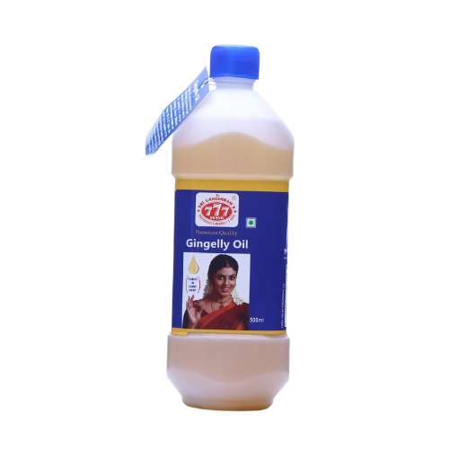 777 COLD PRESSED GINGELLY (SESAME) OIL 500ML