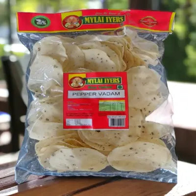 MYLAI IYERS PEPPER RICE Vadam / Vadiyalu / Sandige – 100g