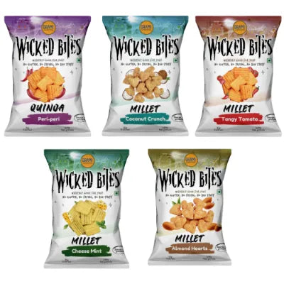 Wicked Bites Millet Tangy Tomato 30g