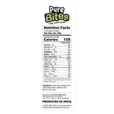 Pure Bites Millet Butter Karasev 125g x 2