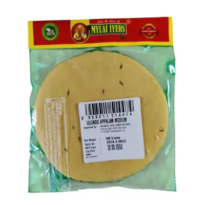 Mylai Iyers Ulundu Appalam 100g