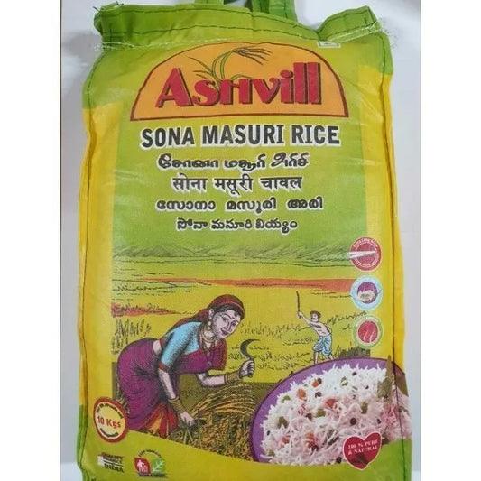 Ashvill Sona Masoori Rice 10kgs