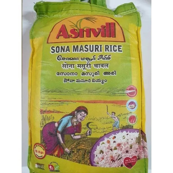 Ashvill Sona Masoori Rice 20kgs