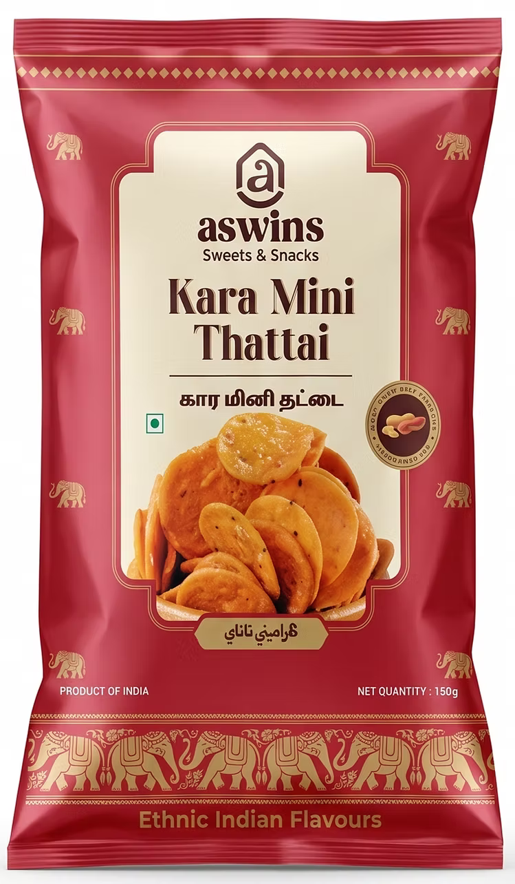Aswins Kara Mini Thattai 150g