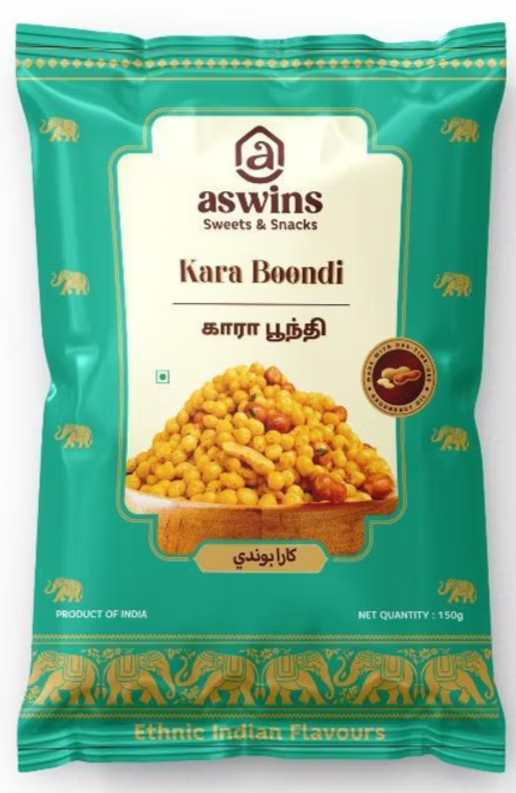 Aswins Kara Boondi 150g