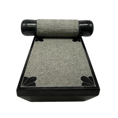 Black Stone Ammikal (Mortar and Pestle) 1 Set 12 inches