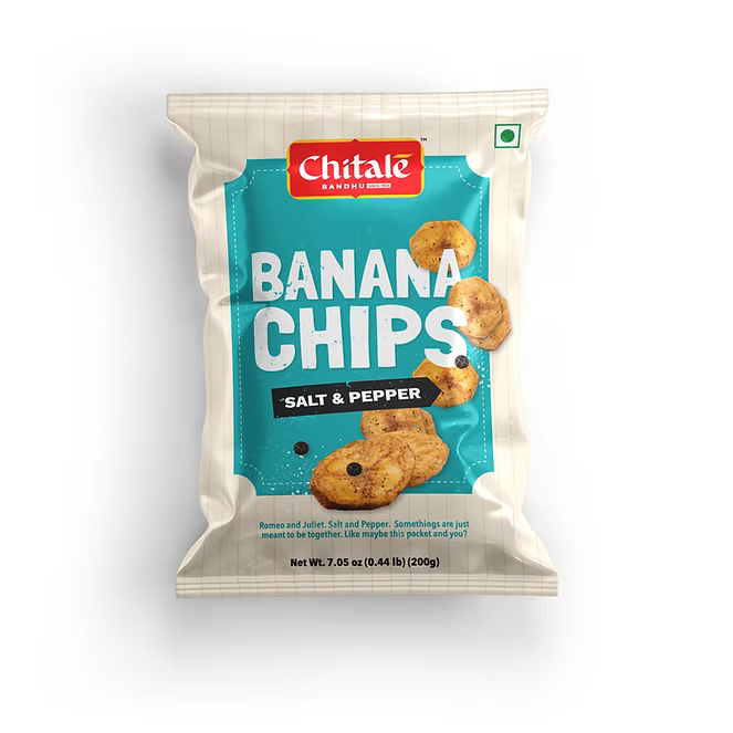 Chitale Bandhu Banana Chips Salt And Pepper  - 200g