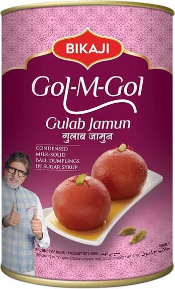 Bikaji Gulab Jamun Gol-M-Gol 1kg