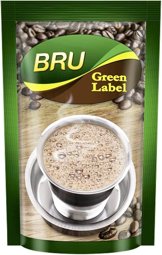 Bru Green Label Filter Coffee 500g