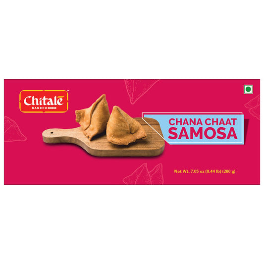 Chitale Bandhu Chana Chaat Samosa