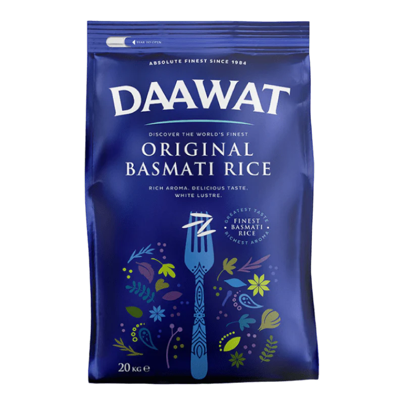DAAWAT ORIGINAL BASMATI 20kgs