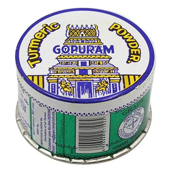 GOPURAM TURMERIC TIN 5G