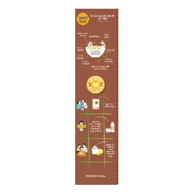GRAMI CHOCLATE MUESLI 180g (pack of 2)