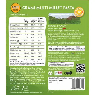 GRAMI MULTI SPIRAL PASTA (pack of 1)