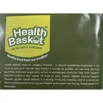 Health Basket Natural Jaggery Powder 500 Gms