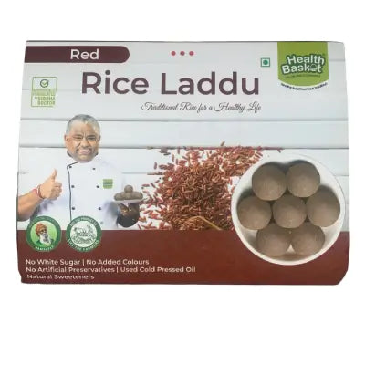 Health Basket Red Rice Laddu (6 Nos)