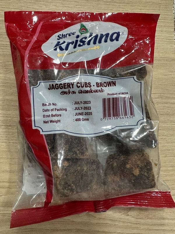 Shree Krishna Jaggery Cubes 400g